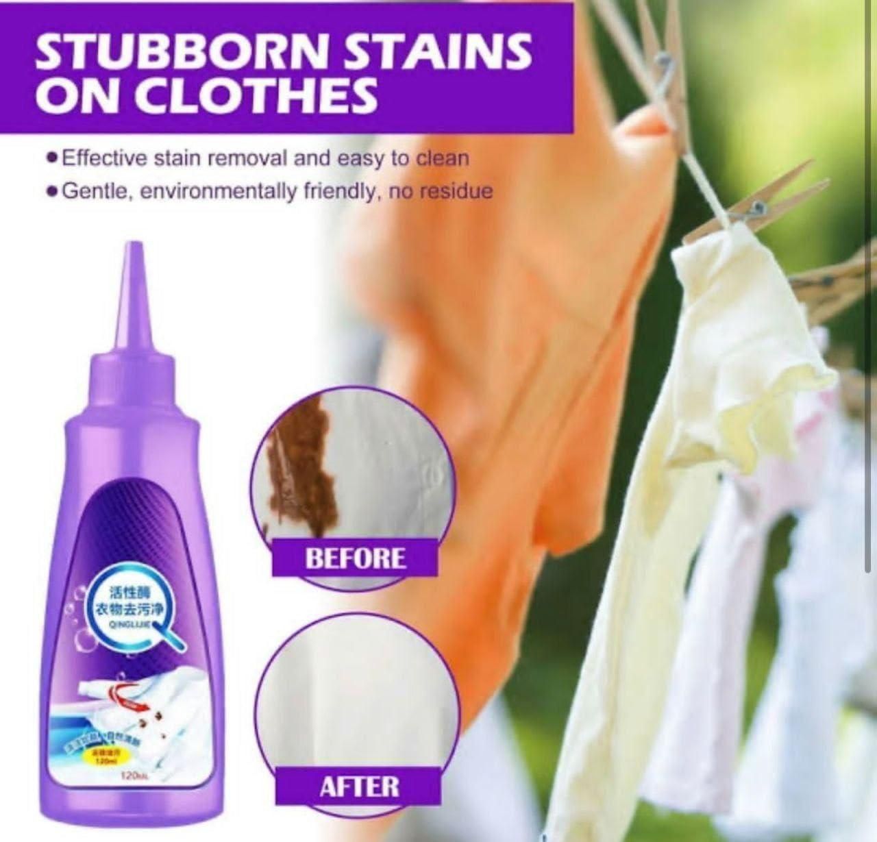 Multi-Purpose Fabric Clothes Stain Remover (Buy 1 Get 1 Free)